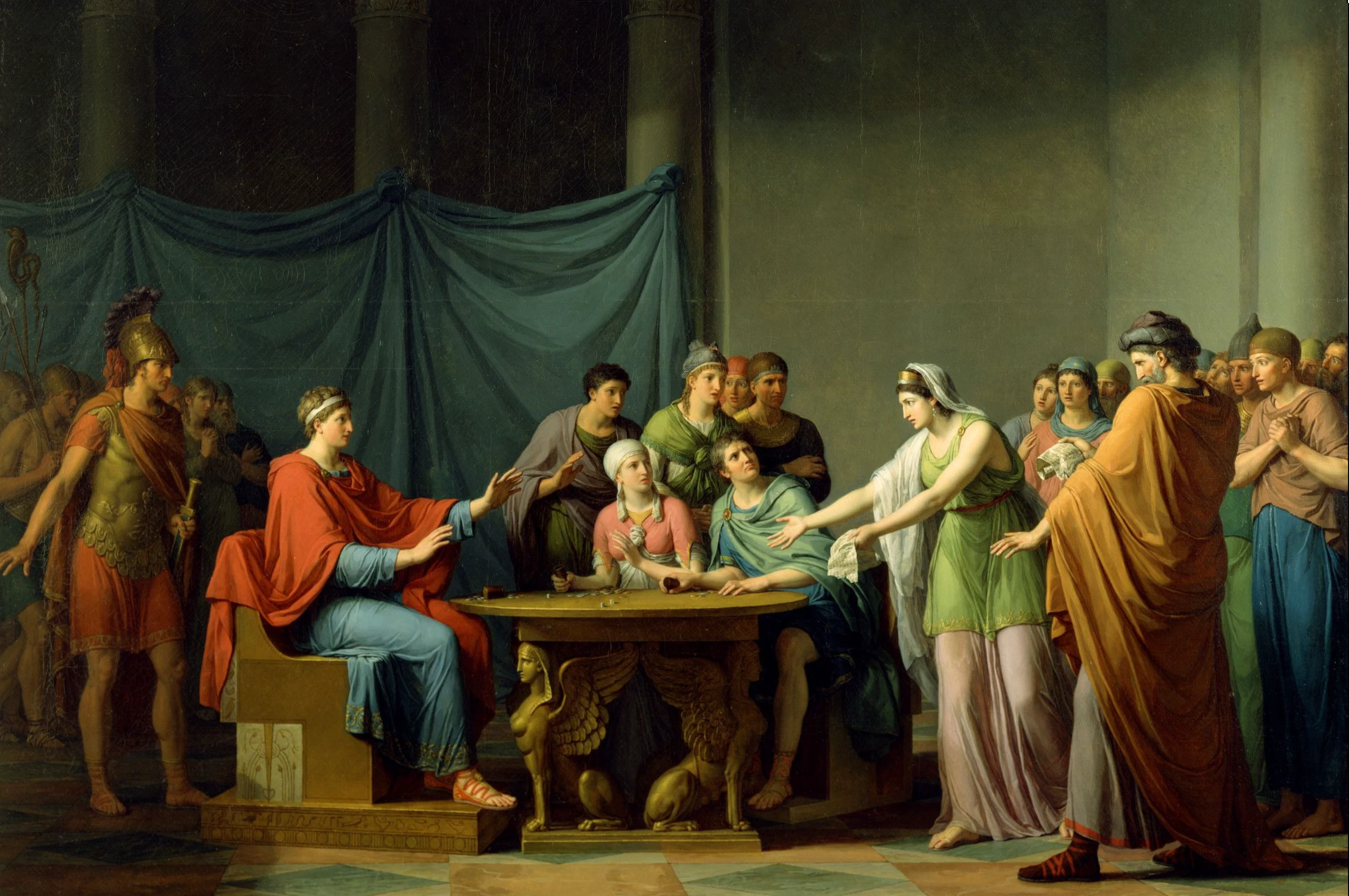 Berenice rimprovera Tolomeo, 1802 - Detroit Institute of Art